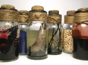  Witch Bottles used for spell casting